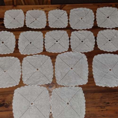 16 x Crochet Crochet Doilies