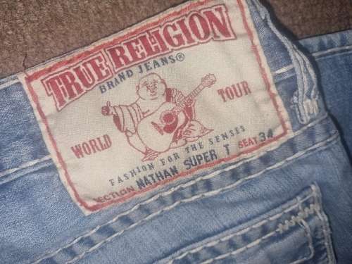 Mens Original True Religion Jeans - Size 36 - Made in USA
