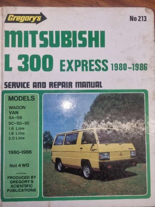 Mitsubishi L300 Express 1980-1986 - Service and Repair Manual