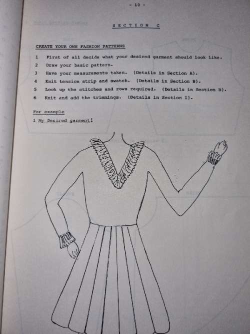 Chic Fashion Knitting School - Advanced Fashion Knitting Course - Theresa van der Merwe
