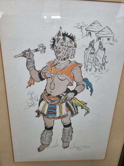 Framed Barbara Tyrrell Lithograph - Signed and numbered