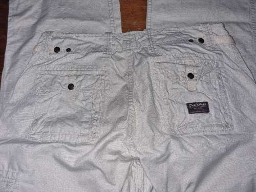 Old Khaki Cargo Pants - Size 38