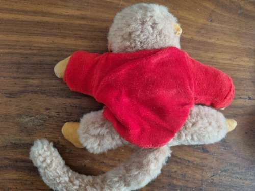 Vintage Monkey with leather inserts - See pictures