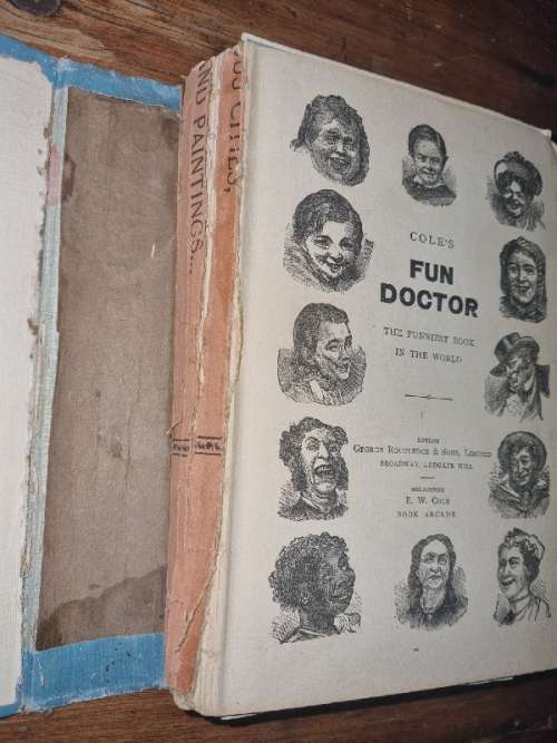 Cole`s Fun Doctor - The Funniest Book in the World - Vintage Book