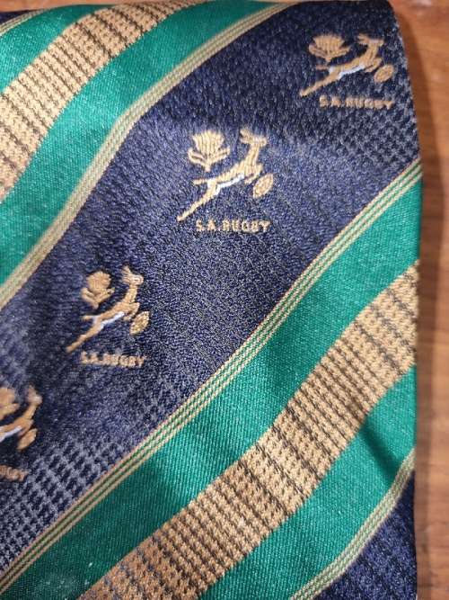 Rugby Tie - South Africa vs British Lions 1997