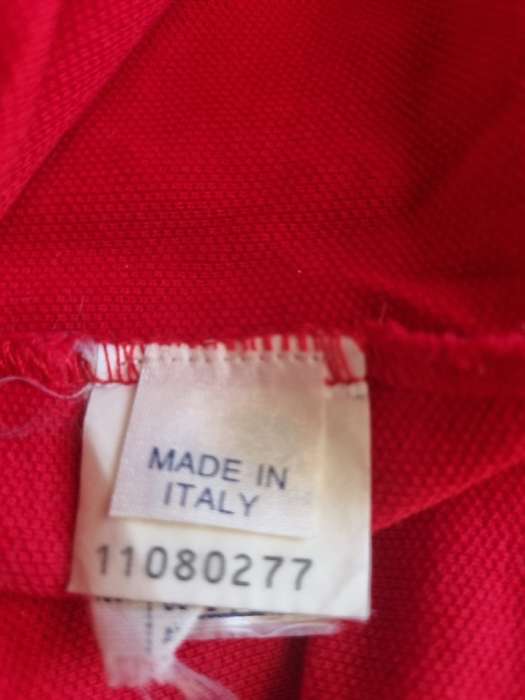 Fila Ferrari Golf Shirt - Size L - 100% Cotton - Made in Italy