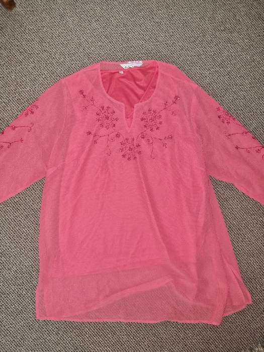 Donna Claire 4 Piece Set - Jacket, Pants, Shirt and Cami - Beautiful!!! Size XL