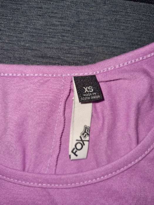 Light Purple Fox Top with beautiful detailed back - Size XS