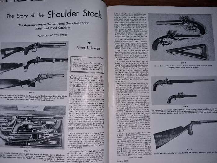 The Gun Report - Magazine - May 1968 - Story of The Shoulder Stock