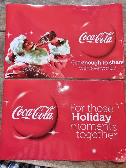 8 x Collectible Coca-cola placemats - New