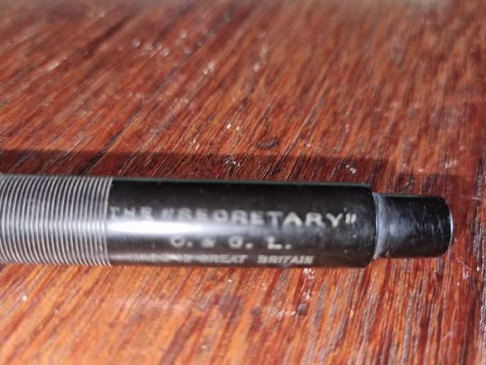 Vintage Fountain Pen - The Secretary - Made in Great Britain - No lid