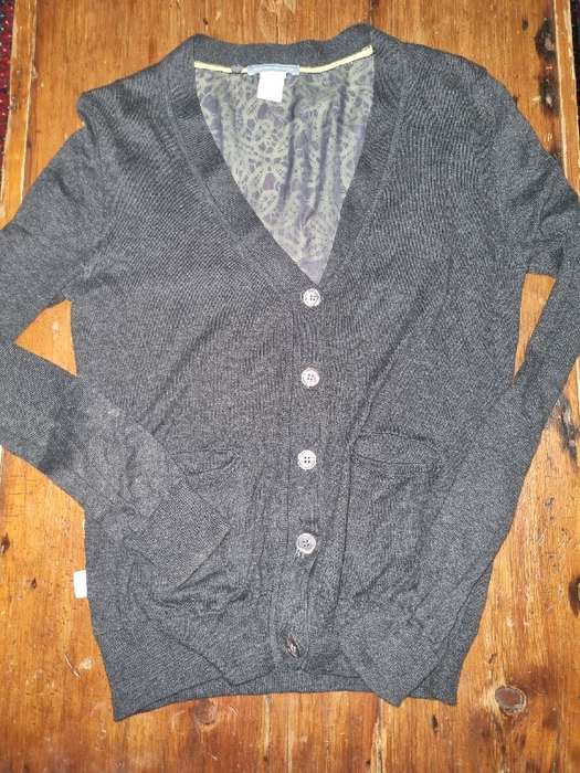 Grey Knitwear with beautiful Lime detail on the back - Size S - 100% Premium Cotton - Brand - Urban