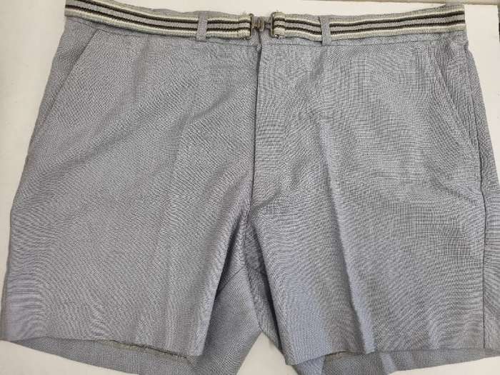 Vintage Retro Men`s shorts - Grey - Size 36