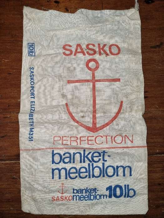 Vintage Sasko flour bag - 10lb