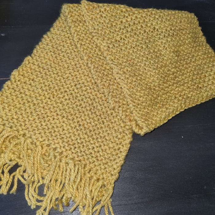 Chunky Knit winter scarf - never used