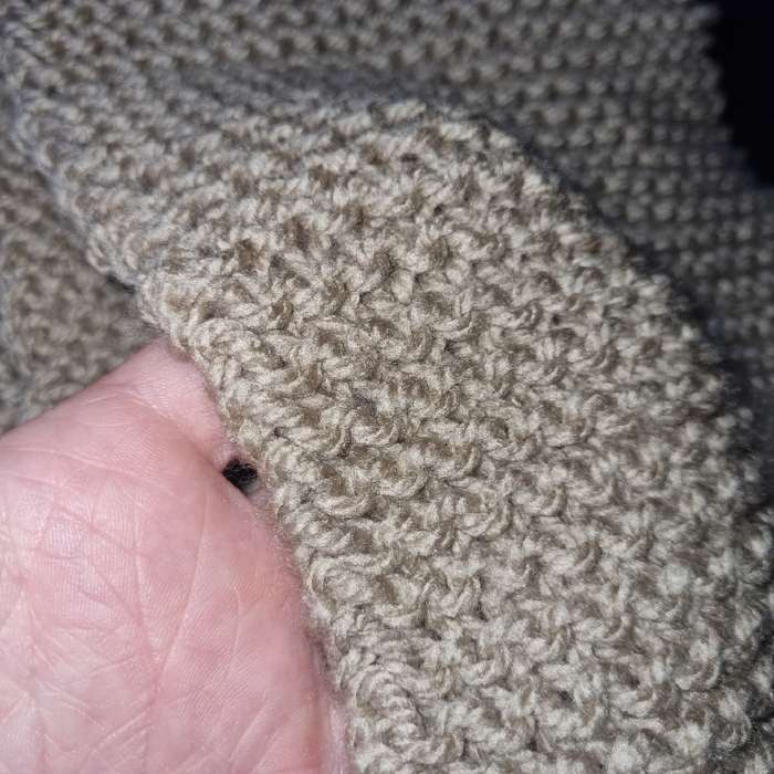 Chunky Knit winter scarf - never used