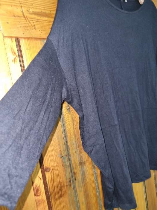 Navy Zara Oversized Top - Size M