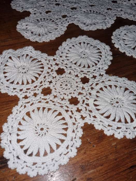 3 x Beautiful Crochet Doilies