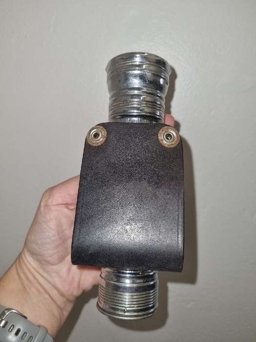 Vintage Eveready Torch - Flashlight - Chrome Plated