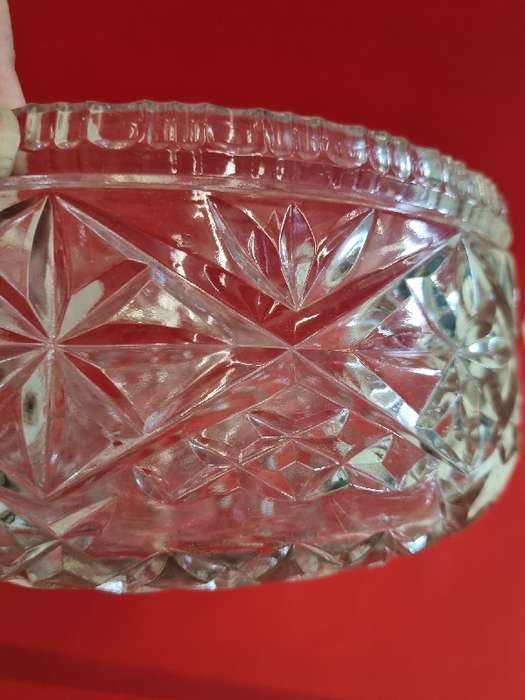 Beautiful Vintage cut glass bowl - Perfect for salads