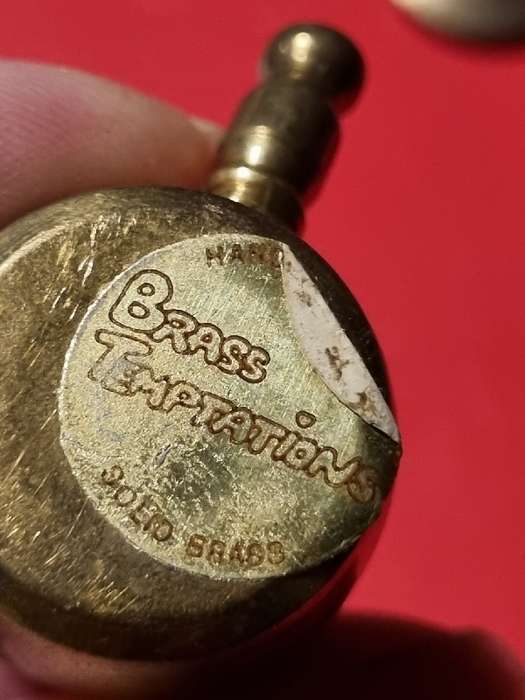 Handcrafted Brass Temptations - Solid Brass Miniature Pots with lid
