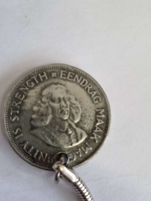 1963 1c Coin Keyring