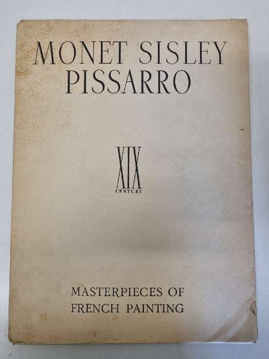 Monet, Sisley, Pissarro by Pierre Francastel - 1939 - with 13 Prints