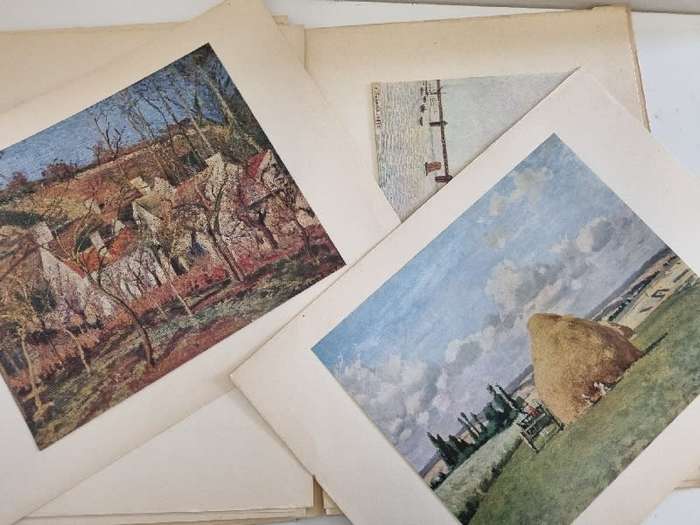 Monet, Sisley, Pissarro by Pierre Francastel - 1939 - with 13 Prints