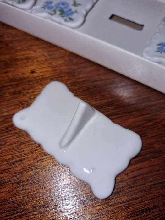 Vintage Porcelain Place Settings - Place Cards - Set of 6 in original box