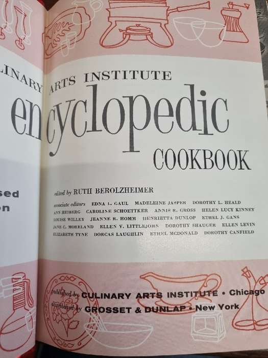Encyclopedic Cookbook - Ruth Berolzheimer - 1976 Edition