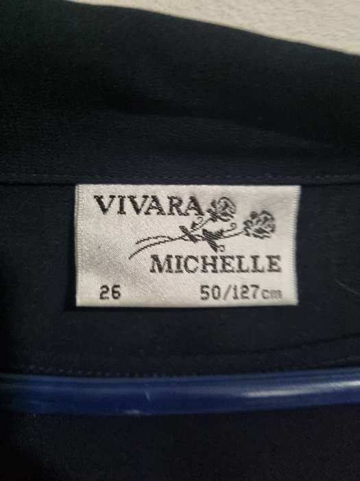 2 Piece  Navy Jacket and Top - Size 26 - Vivara Michelle