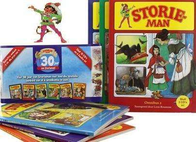 Storieman: Omnibus 1-6 Versamelpak/Bundel met 6 Boeke en 12 CDs! (Afrikaans,Paperback)-Leon Rousseau