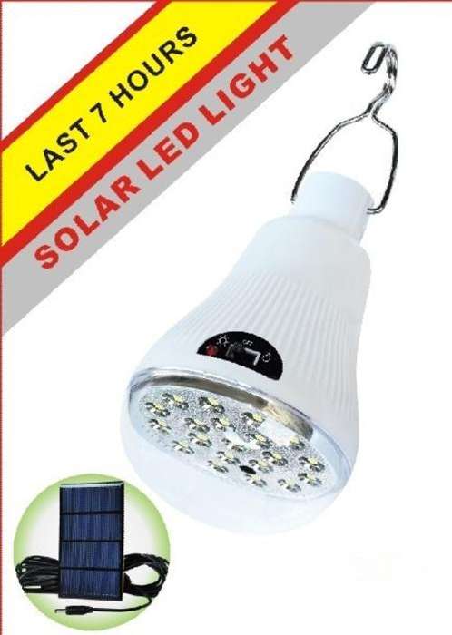 Rechargeable emergency solar led light