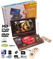 7.8" Portable DVD with LCD Player