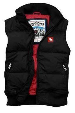 Abercrombie & Fitch - Puffer Jacket - Black - Size Large & X Large available -
