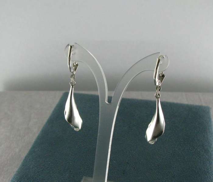 Vintage 925 Silver Earrings