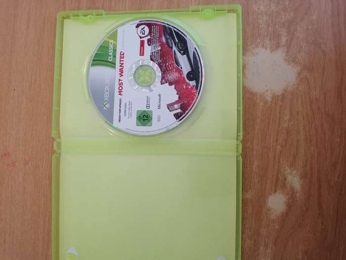 Xbox 360 game Need for speed most wanted