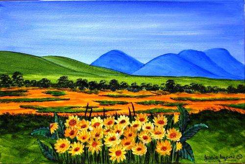 ***** CRAAAZY R1 AUCTION *****  JESSIE MEIER ORIGINAL : SUNFLOWER VALLEY