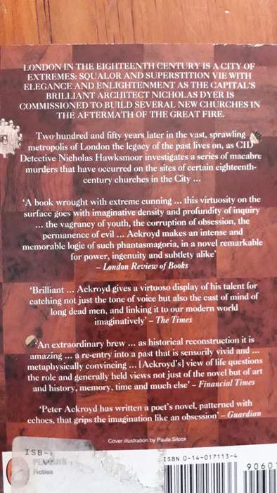 Hawksmoor - Peter Ackroyd
