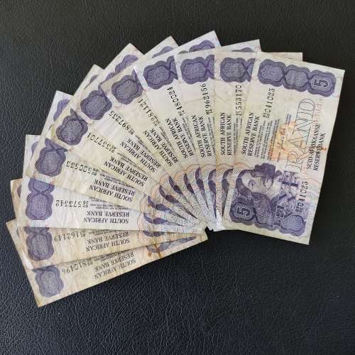 11x SA R5 notes mixed Signatures