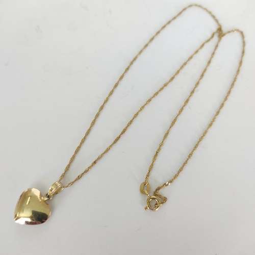Gold Heart Necklace