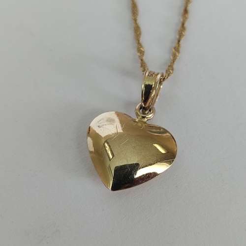 Gold Heart Necklace