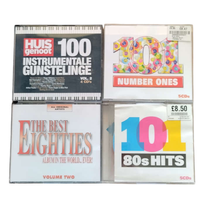 Lot of 8 CD Collections 80's, Elton John and more #O0053