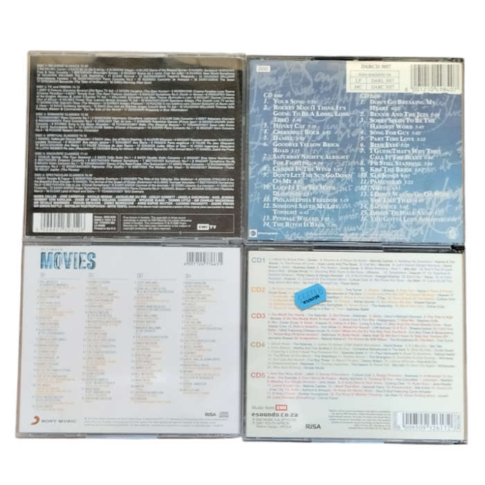 Lot of 8 CD Collections 80's, Elton John and more #O0053