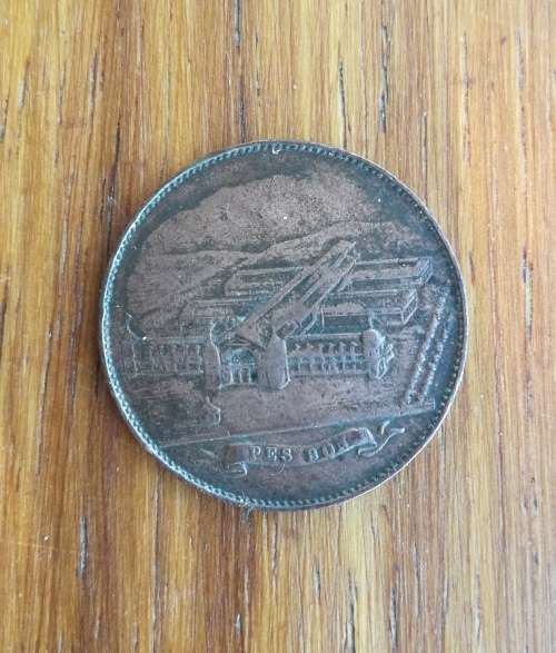 South Africa 1892 Kimberly International Exhibition medal.
