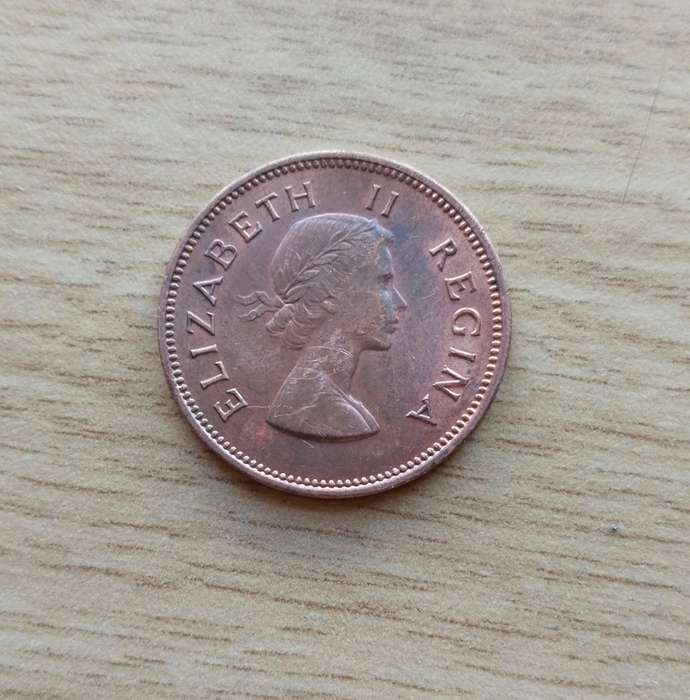South Africa 1959 Half Penny. Good condition.