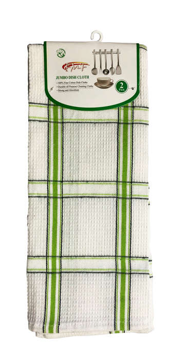 FMF 2 Pack Jumbo Dish Cloth 45x75cm