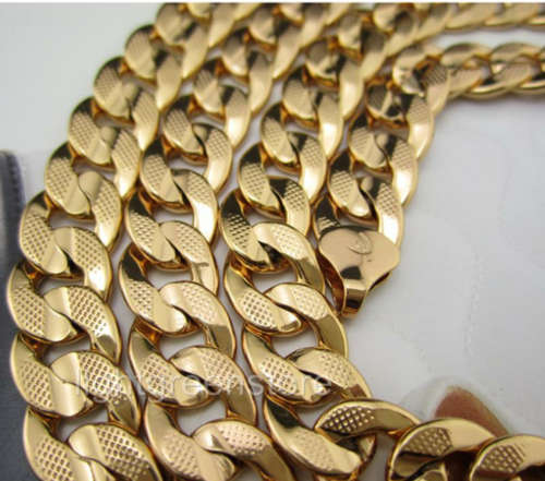 24k embossed gold filled jewellery necklace bracelets
