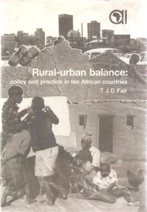 Rural-Urban Balance  By: T. J. D. Fair
