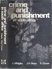 Crime And Punishment In South Africa - By J. Midgley, J. H. Steyn & R. Graser